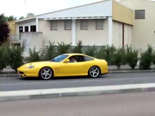 Ferrari 550 Maranello jaune