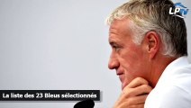 Bleus : la liste de Deschamps