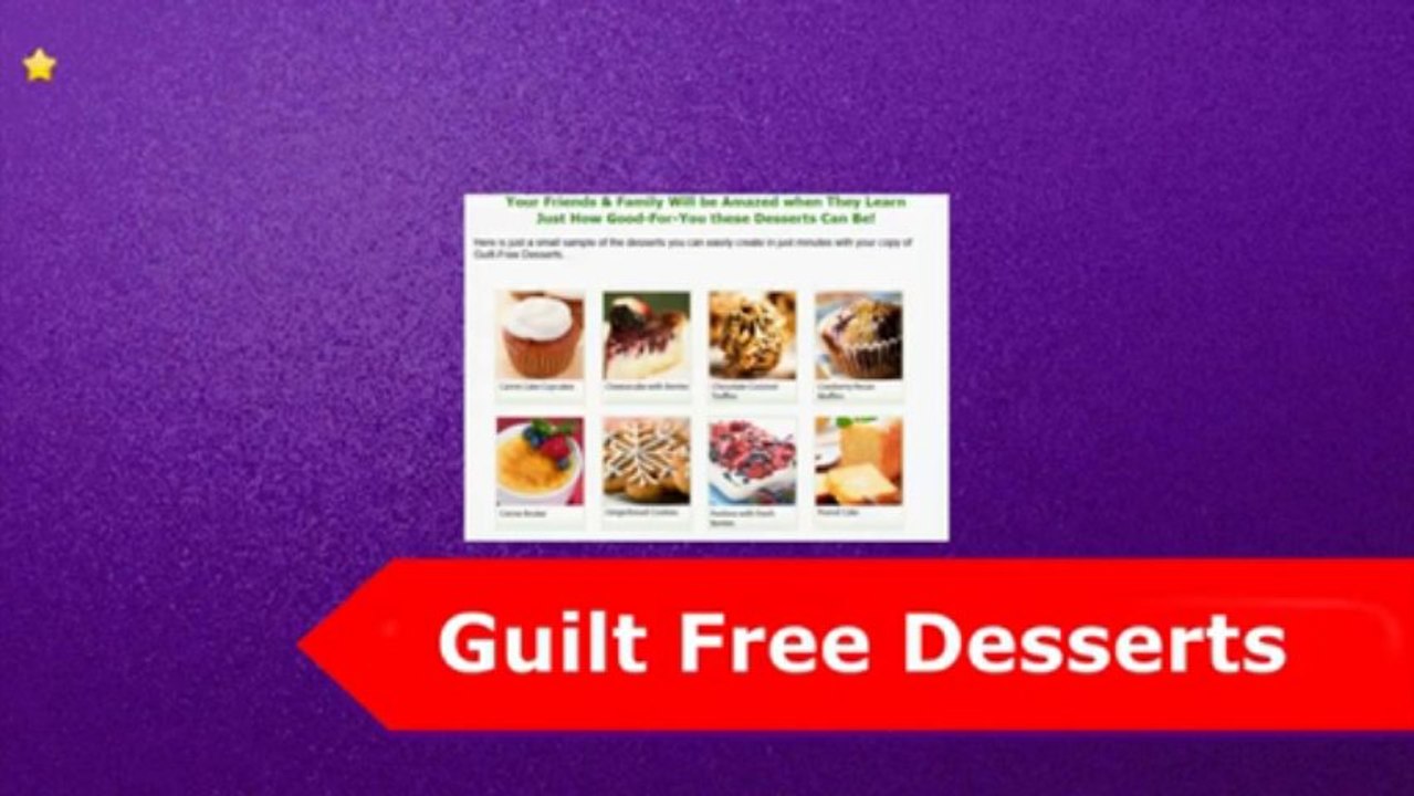 Guilt Free Desserts Review 2013