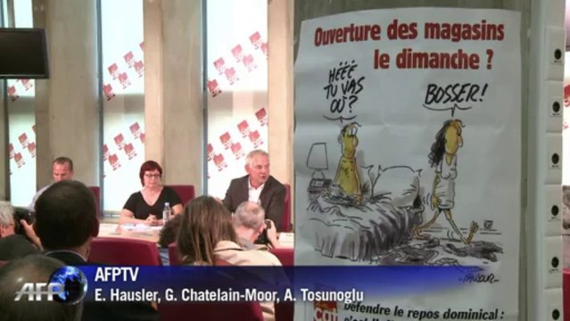 La CGT réclame une loi sur le travail du dimanche