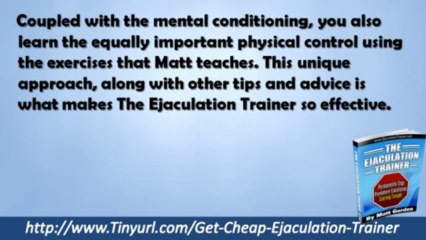 The Ejaculation Trainer Book Review | Ejaculation Trainer By Matt Gordon
