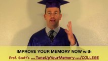 Get Better Grades NOW with Professor Scott Straub's Tune Up Your Memory   Program