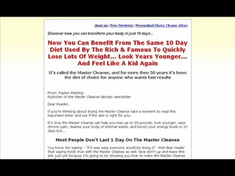 Master Cleanse Secrets
