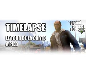 GTA 5 Walk-lapse - 7 heures IRL = 8 jours dans le jeu