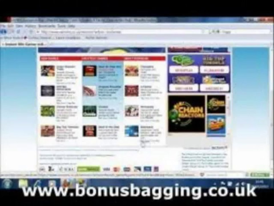 Bonus bagging arb