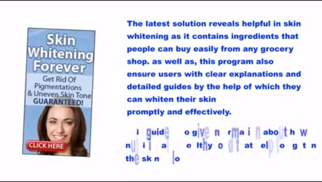 Skin Whitening Forever Review - Whitening Your Skin Easily