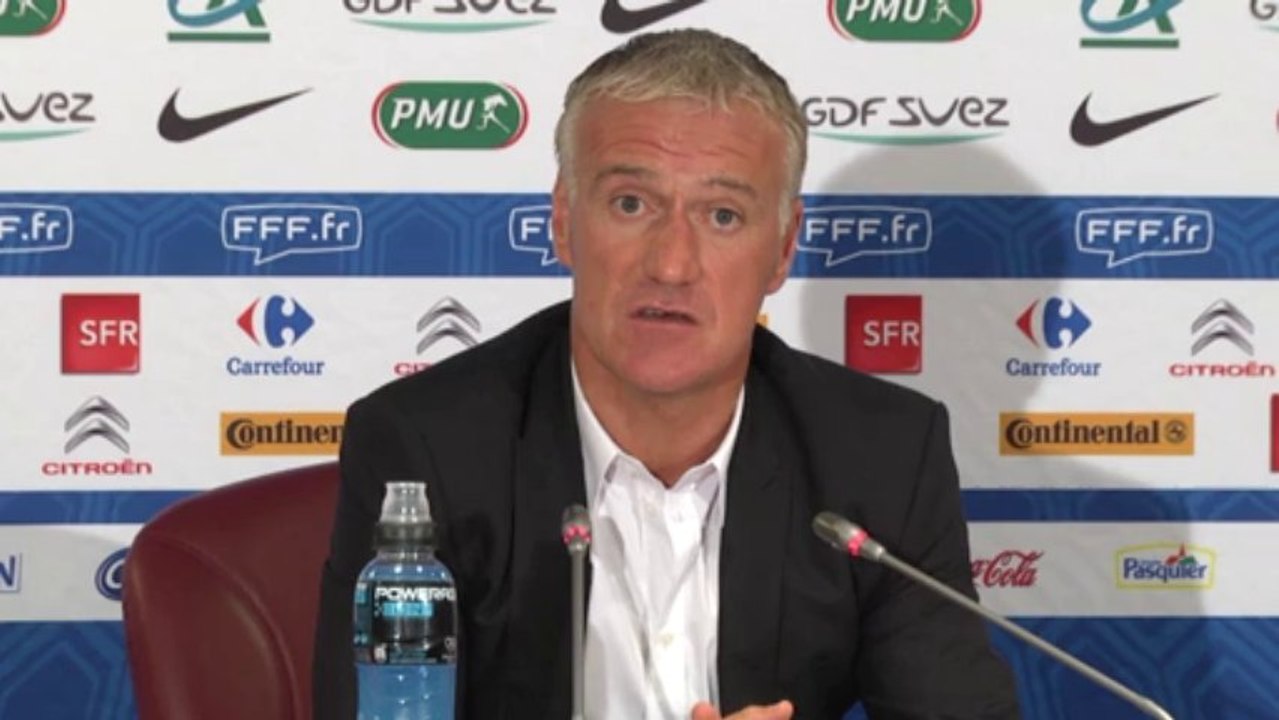 Didier Deschamps refuse d'opposer Benzema et Giroud