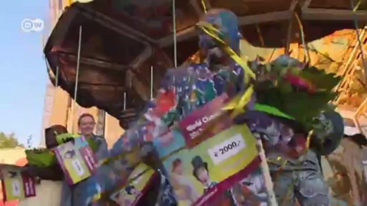 Campeón mundial de estatuas vivientes | Euromaxx