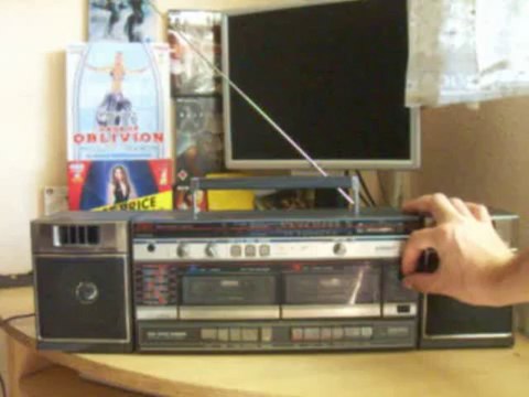 Unizef SZ3000G Radiorecorder Boombox Ghettoblaster fully demo