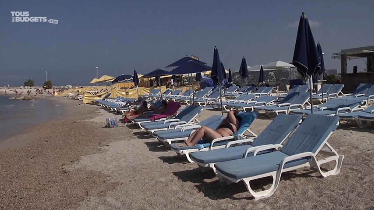La plage pour oublier la crise