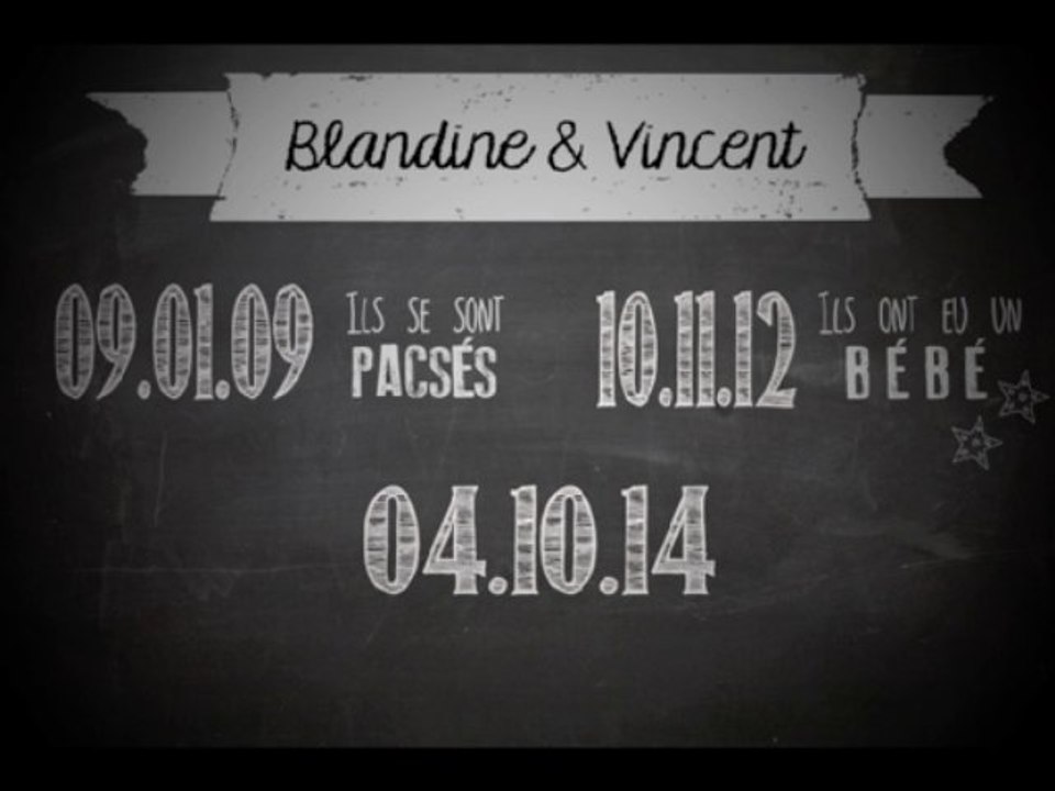 save the date - B & V