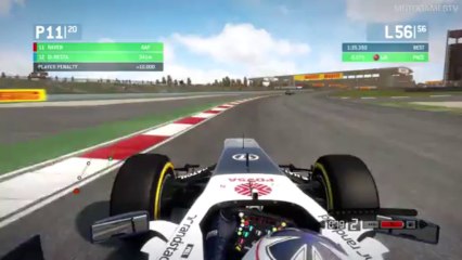 F1 2013 Xbox 360 - Rookie Driver - Shanghai Scenario