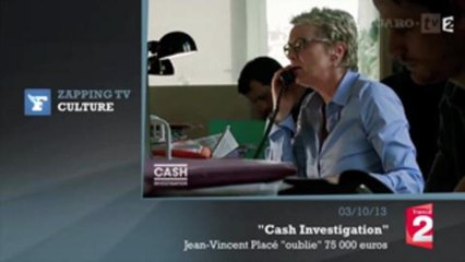 Zapping TV : Jean-Vincent Placé "oublie" 75 000 euros