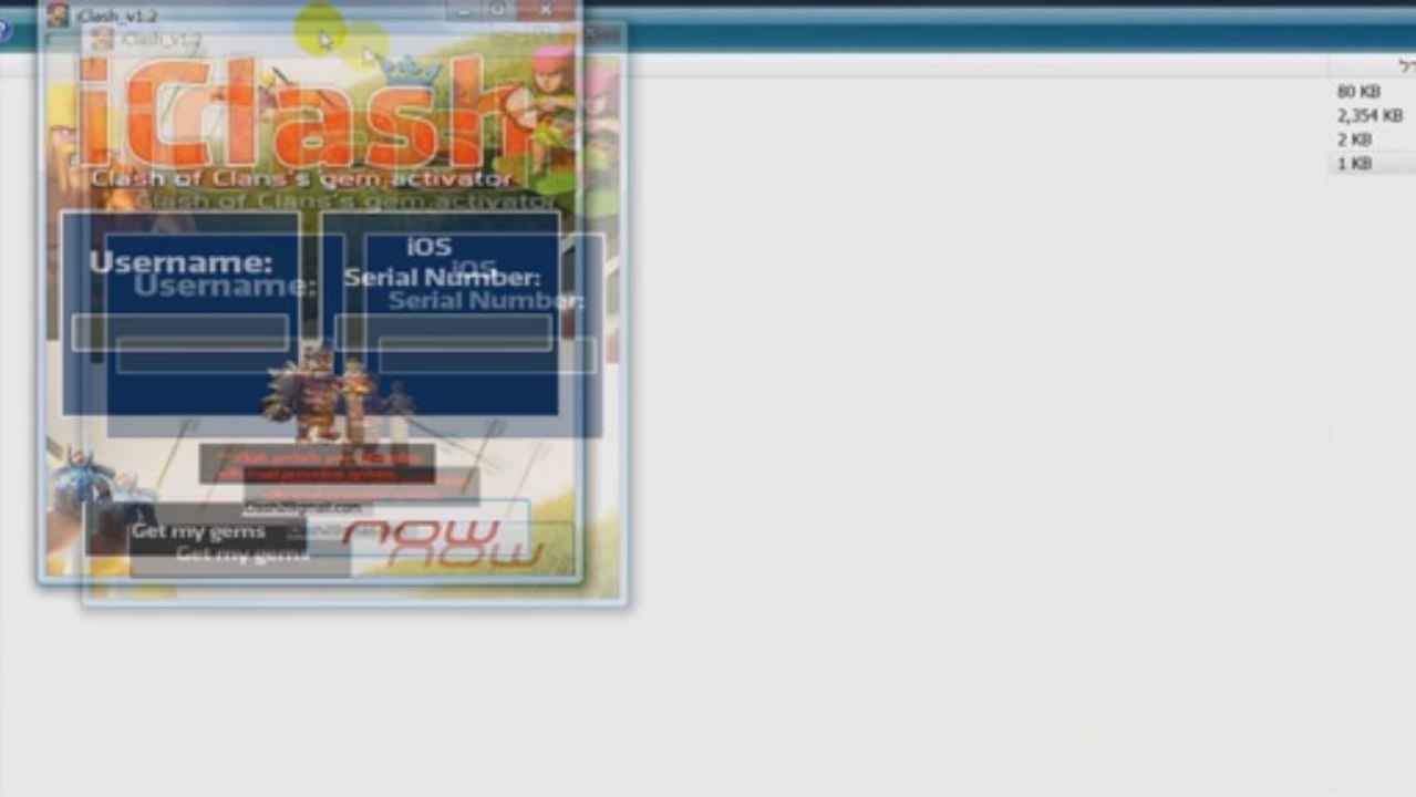 iClash - Clash of Clans Hacks 2013, Cheats, Free Gems & Gold & Elixer, no scam, [2013-2014][Works]