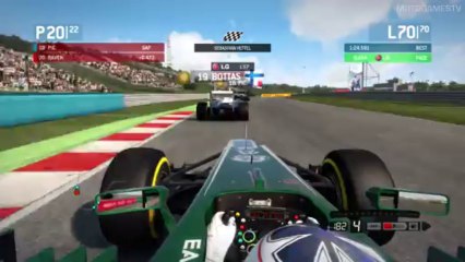 F1 2013 Xbox 360 - Rookie Driver - Budapest Scenario