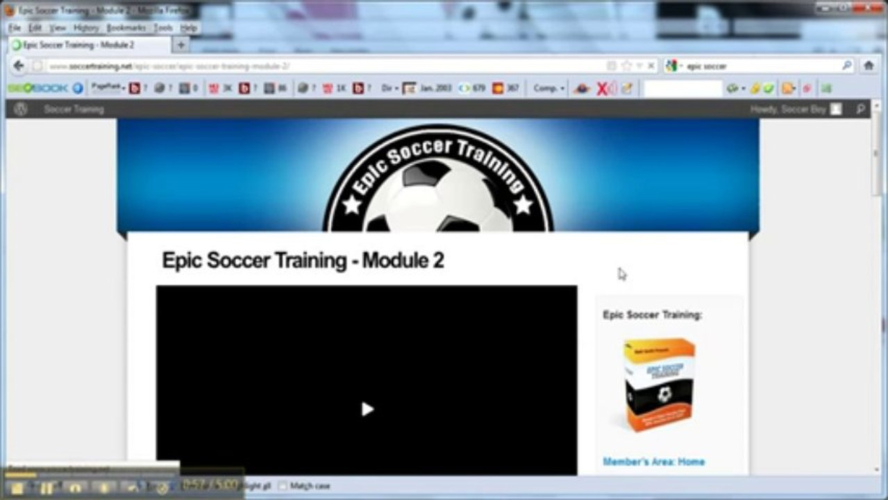Epic Soccer Training Review (Sneek Peek of Course)