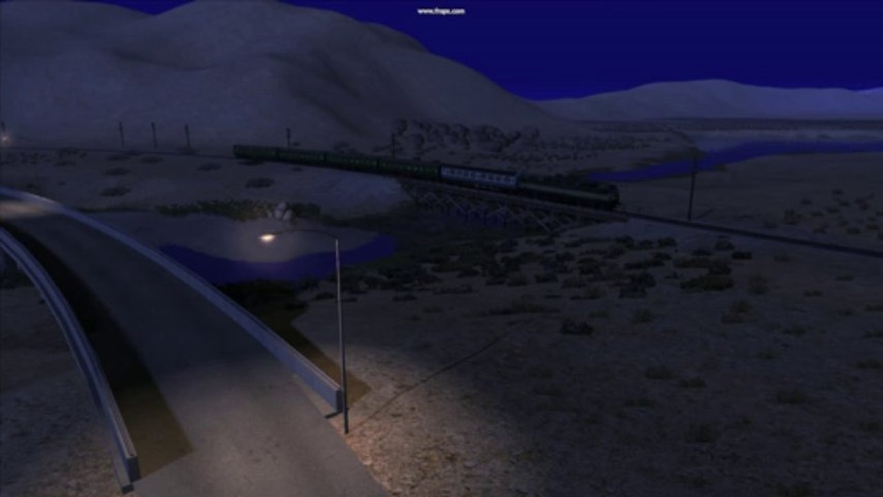 train simulator 2014  dernier pont avant Aïn Sefra