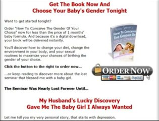 Pick The Gender of Your Baby