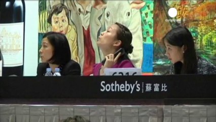 White diamond breaks record in Hong Kong auction