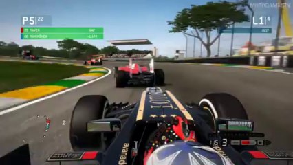 F1 2013 Xbox 360 - Team Mate Battle - Sao Paulo Scenario