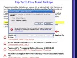 Downloading and Installing FapTurbo