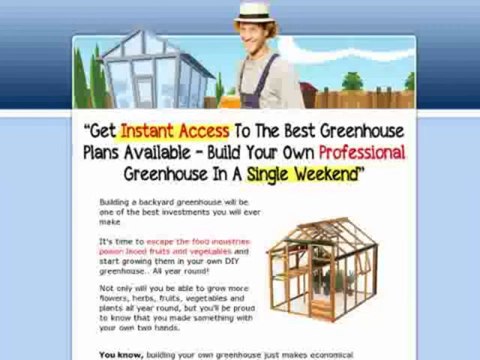 Updated: Building A Greenhouse Plans - Get Plus Upsells