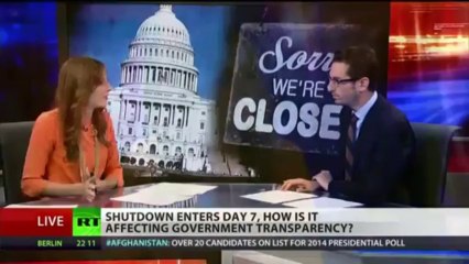 Government shutdown hits second week, default on horizon