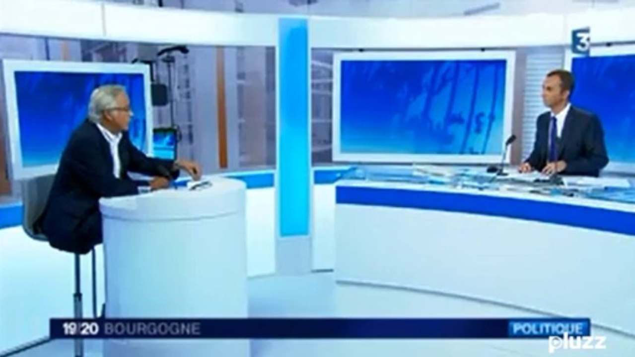 Francois Rebsamen, l'invité du 19/20 de France 3 Bourgogne