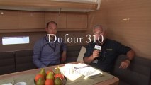 14/09/2013 - Présentation du Dufour 310 sur le Festival de la Plaisance à Cannes