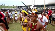 Reclamo de indígenas brasileños