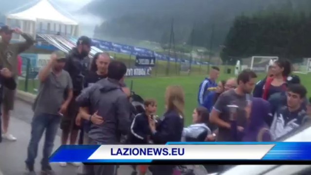 Ritiro SS LAZIO 2013 - TIfosi Auronzo coro LULIC 26 Maggio