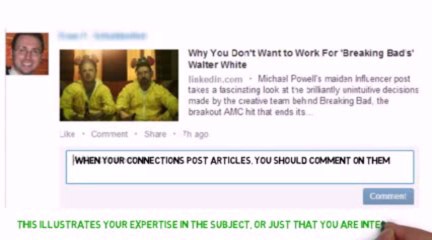 LinkedIn Tips -- Tip #14 - Use Content to Drive Awareness