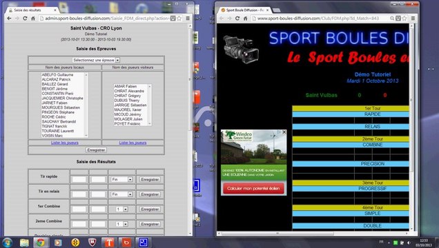 Tutoriel FdM scores partiels tir de précision