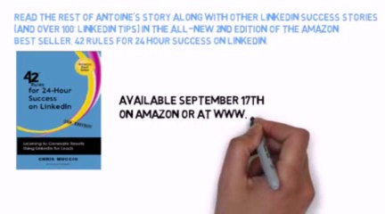 LinkedIn Tips - Rule #37 -- Antoine Dupont_s Success Story