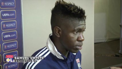 OL : Samuel Umtiti exprime sa déception après le match nul contre Vitoria Guimaraes