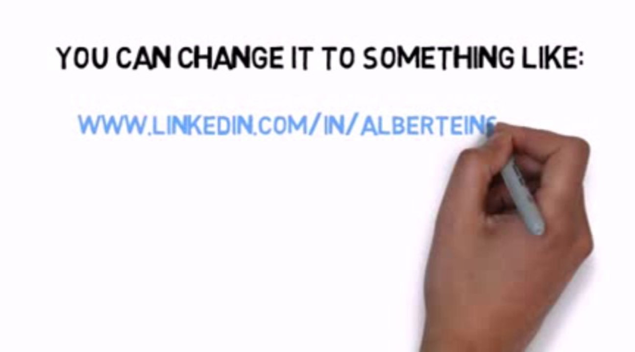 LinkedIn Tips -- Tip # 7 - Set up your Vanity Link