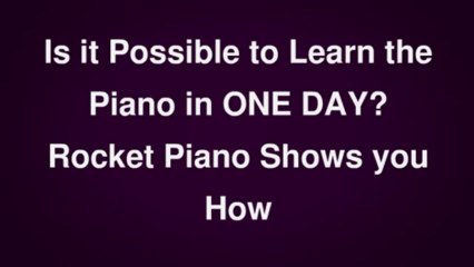 Rocket Piano