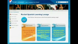 Rocket Spanish Members Area - A Brief Look