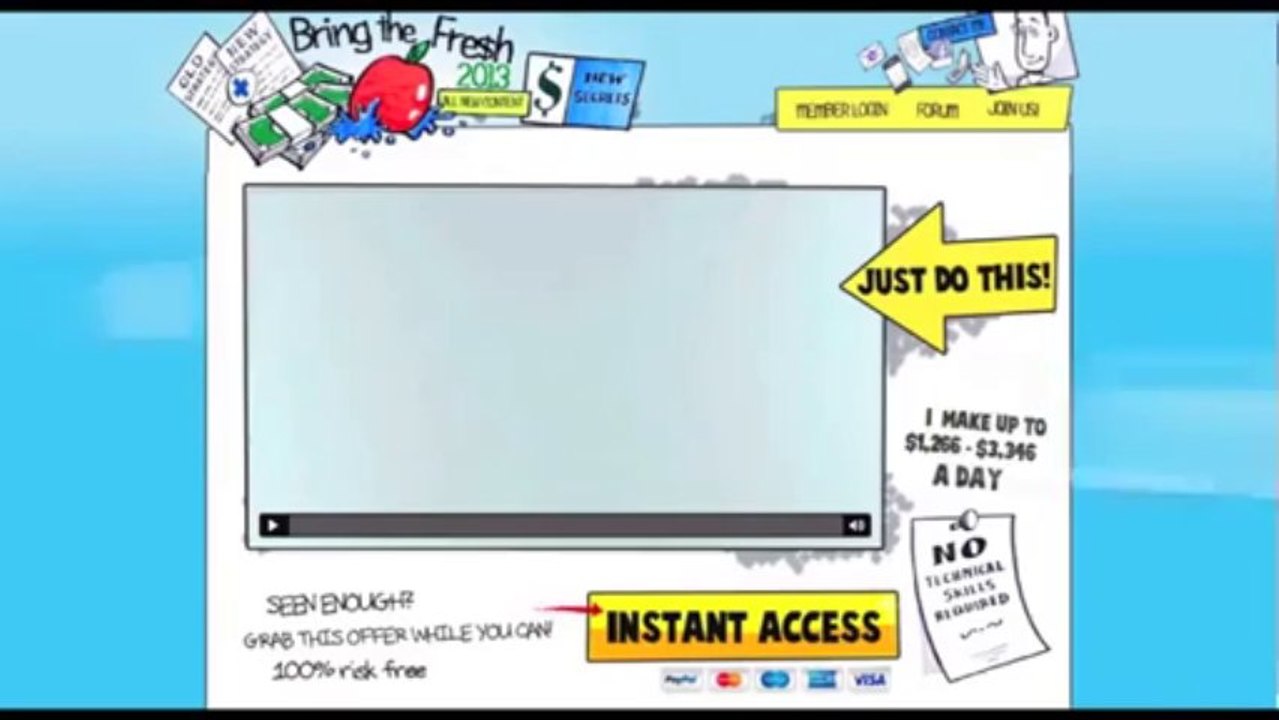 Bring the fresh 'make money @ home'