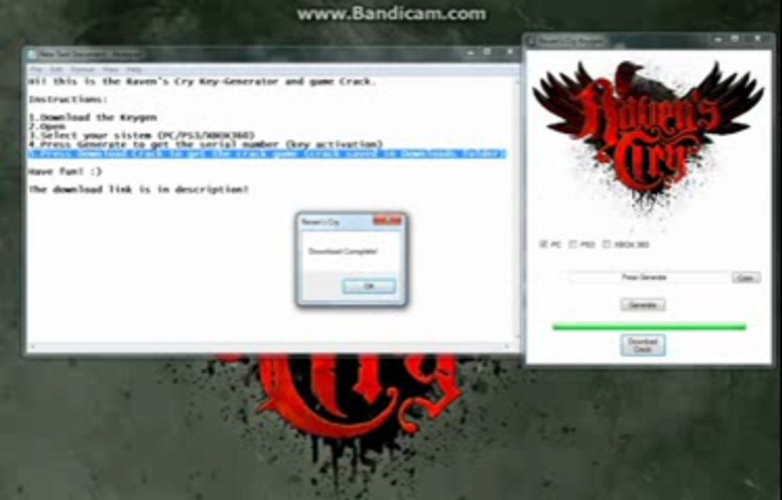 Raven's Cry Keygen+Crack [PS3_PC_XBOX360][100%WORK][DOWNLOAD]
