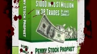 Penny Stock Prophet System By James Connelly