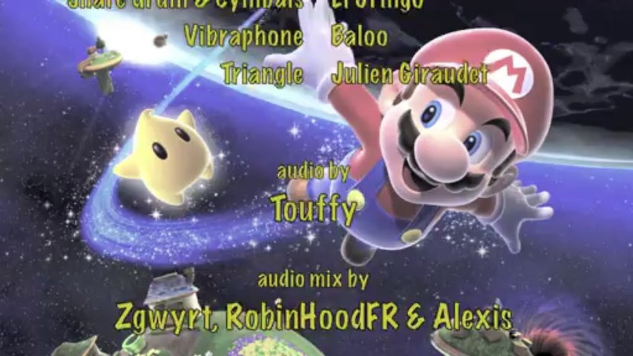 Mario Galaxy joué en orchestre avec le groupe "La Séga"