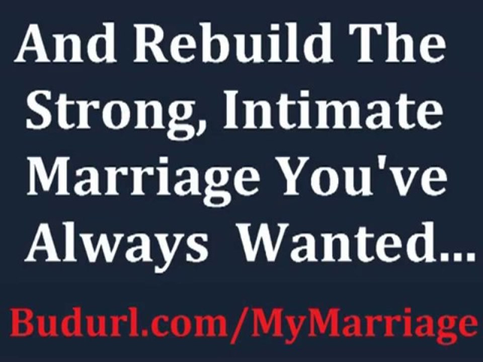 Save My Marriage Today - Stop Divorce Dead In Its Tracks