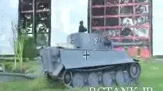Tiger TANK: 1:8, 1:6, 1:4 scale RC tank