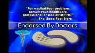 Plantar fasciitis foot pain Good Feet arch supports Des Moines orthotics back heel pain relief.wmv