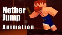 Nether Jump - Minecraft Animation