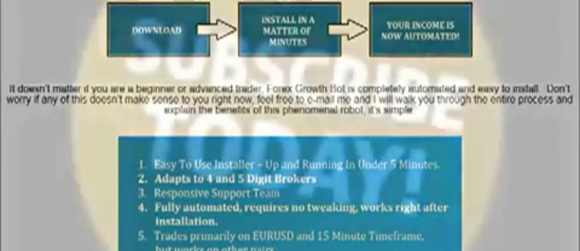 Forex Growth Bot.flv - Forex Growth Bot Review