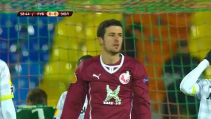 【EL13/14】Rubin vs Zulte Waregem 4-0 Match Highlights