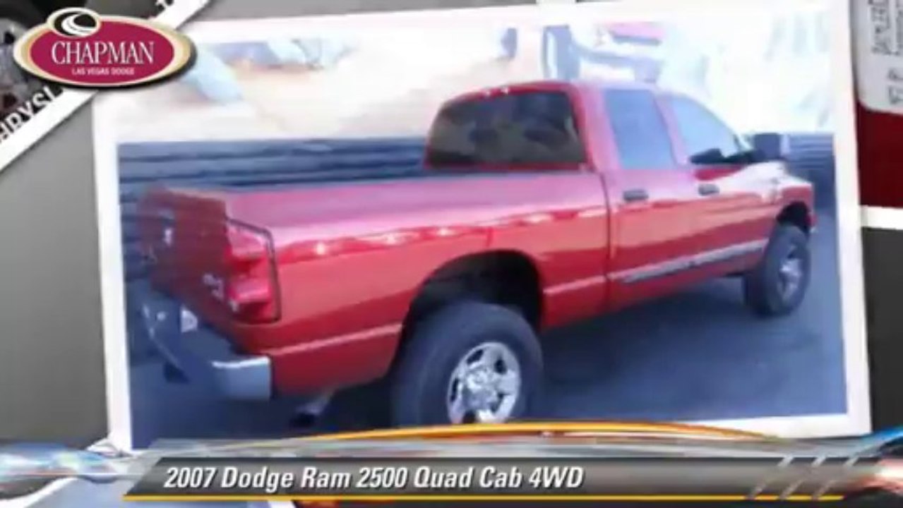 2007 Dodge Ram 2500 Quad Cab 4WD - Chapman Las Vegas Dodge Chrysler Jeep Ram, Las Vegas