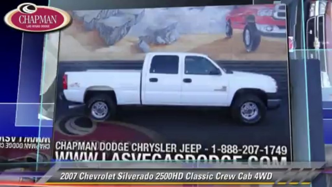 2007 Chevrolet Silverado 2500HD Classic Crew Cab 4WD - Chapman Las Vegas Dodge Chrysler Jeep Ram, Las Vegas